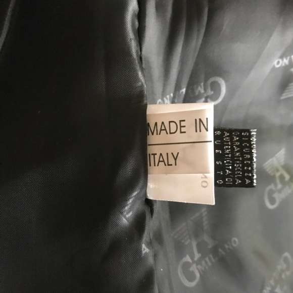 A G Milano Animal Safe Vegan Pleather Jacket - Picture 6 of 7